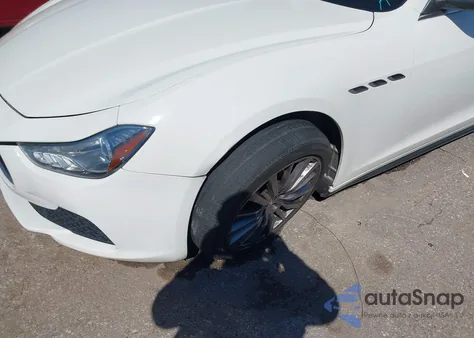 2017 Maserati Ghibli из США, поврежденный, VIN ZAM57XSA2H1206194